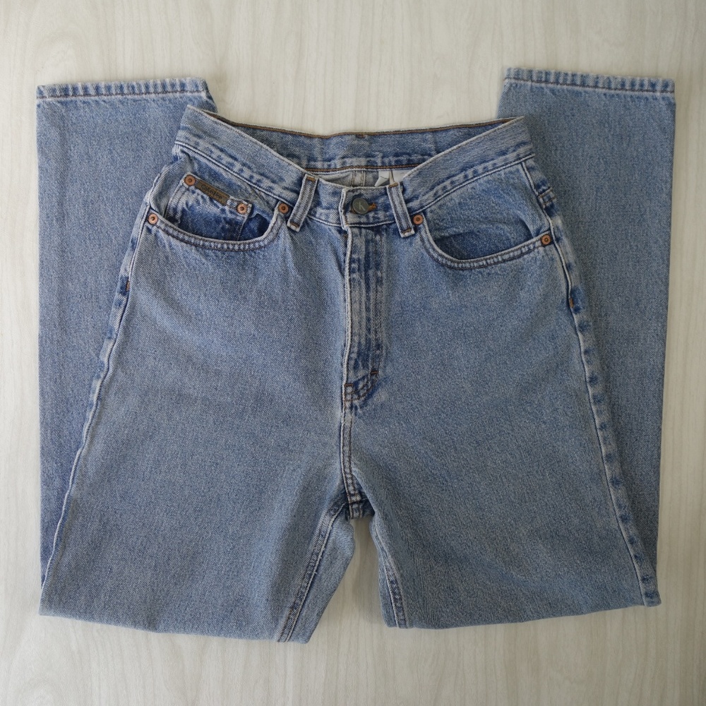 Vintage Calvin Klein Super High Rise Mom Jeans